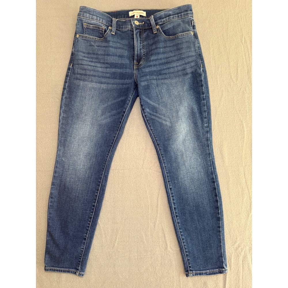 Lucky Brand Ava Mid Rise Skinny Jeans Womens 10/30 Medium Wash Denim 7W13543